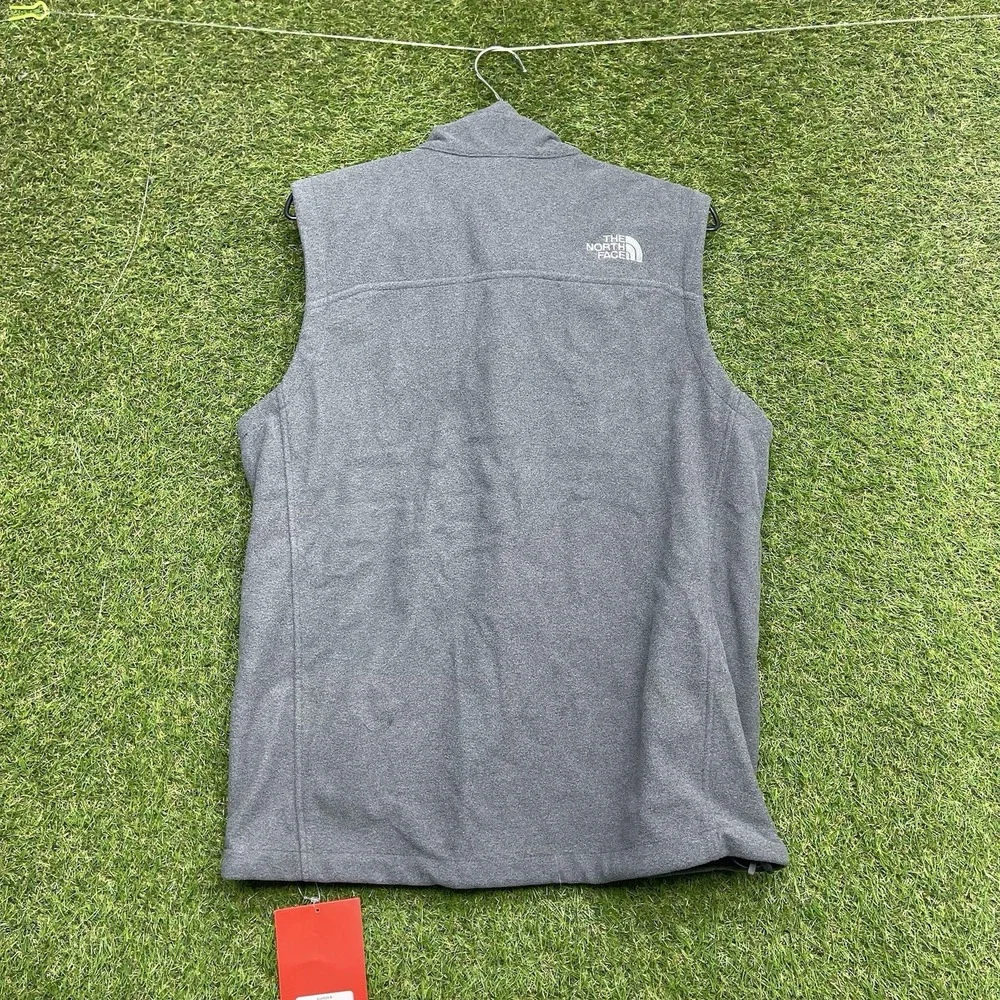 The North Face Windwall Vest Mens Medium Grey Full Zip Outdoors Hiking NWT